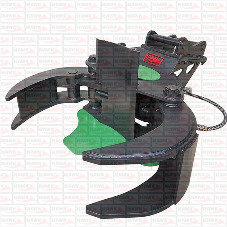 Hawk200 Mini Excavator Hydraulic Tree Shear